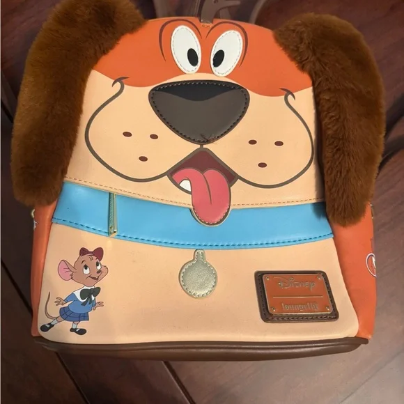 Disney Loungefly Great Mouse Detective Backpack - Picture 1 of 5